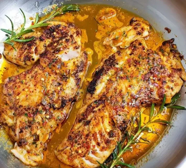Pan Seared Red Snapper
