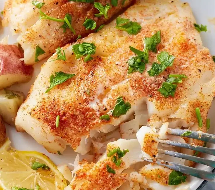 Baked Ginger Soy Cod